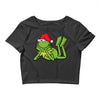 kermit christmas Crop Top