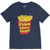 fries before guys V-Neck Tee