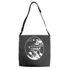 god save the quinn Adjustable Strap Totes