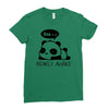 bearly awake Ladies Fitted T-Shirt