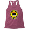 strike first, strike hard, no mercy Racerback Tank