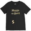 muggle on board maternity V-Neck Tee