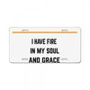 July Girl License Plate