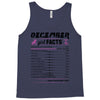 December Girl Facts Capricorn Tank Top