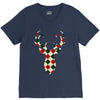 christmas deer V-Neck Tee