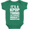 it's a kpop thing you probably wouln't understand Baby Bodysuit