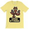 groot grow strong galaxy gym fitness mashup T-Shirt