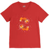 space fox V-Neck Tee