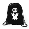 Ghost Boo Drawstring Bags
