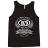 vintage quality without compromise 1979 aged to perfection Tank Top