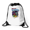 attack of the momonsters Drawstring Bags