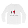 I Love Ethereum Long Sleeve Shirts