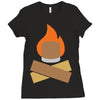 campfire tradition Ladies Fitted T-Shirt