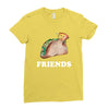 Best Friends Tacos Ladies Fitted T-Shirt