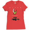 alien movie egg poster Ladies Fitted T-Shirt