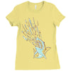 shark attack Ladies Fitted T-Shirt