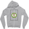 ozil art Zipper Hoodie