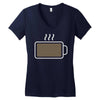 fully charged Women's V-Neck T-Shirt