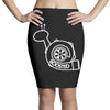 boosted turbo snail Pencil Skirts
