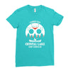 crystal lake camp counselor Ladies Fitted T-Shirt