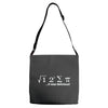 pi delicious math Adjustable Strap Totes