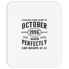legends were born in october genuıne 1996 qualıty one kind of aged l Mousepad
