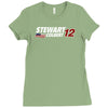 stewart colbert '12 Ladies Fitted T-Shirt