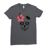 day of dead sugar skull Ladies Fitted T-Shirt