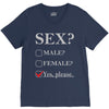 Sex Yes Please V-Neck Tee