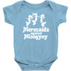 mermaids against misogyny best trending Baby Bodysuit