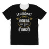 legendary riders are born in 1982 All Over Women's T-shirt