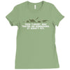 this t shirt was tested on dinosaurs Ladies Fitted T-Shirt