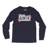blessed aunitie with flower white color Long Sleeve Shirts