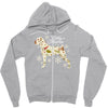 merry christmas Zipper Hoodie