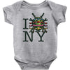 i (turtle) ny Baby Bodysuit