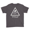 warning god of thunder Youth Tee