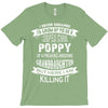 Super Cool Poppy Of A Freaking Awesome Granddaughter T-Shirt