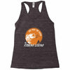 the man the myth the fishing Racerback Tank