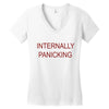 internally Women's V-Neck T-Shirt