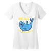 seal of approval Women's V-Neck T-Shirt