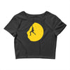 adrenaline addict rock climbing Crop Top