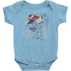 master bison Baby Onesie