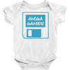 amiga inspired Baby Onesie