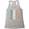 WHO THE FOOK IS THAT GUY Racerback Tank