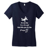 midnight Women's V-Neck T-Shirt