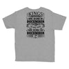Real Kings Are Born On December 27 Youth Tee