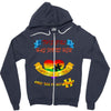 ls mug found missing piece Zipper Hoodie
