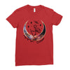 Space Skeleton Ladies Fitted T-Shirt