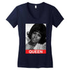 Aretha Franklin Queen Women's V-Neck T-Shirt