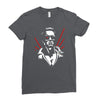 new retro 1980's the terminator Ladies Fitted T-Shirt